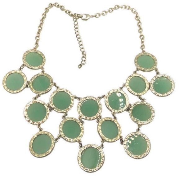 KATE SPADE NEW YORK "CONNECT FOUR" Statement Bib Necklace - Picture 2 of 3